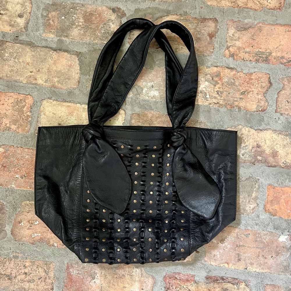 Frye Jade Studded Leather Tote